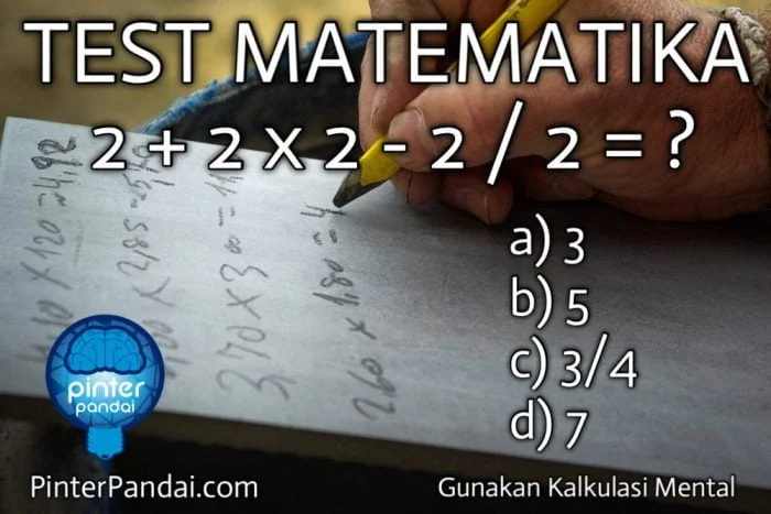 Quiz Test Matematika Perkalian Pengurangan Pembagian