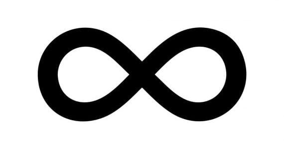 tak terhingga simbol infinity