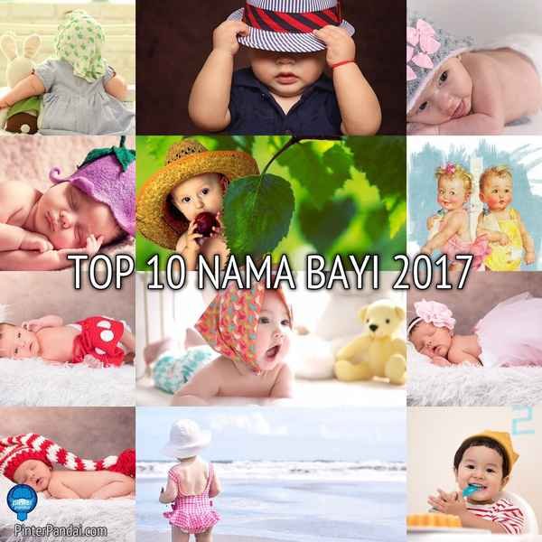 TOP 10 Nama Bayi 2017