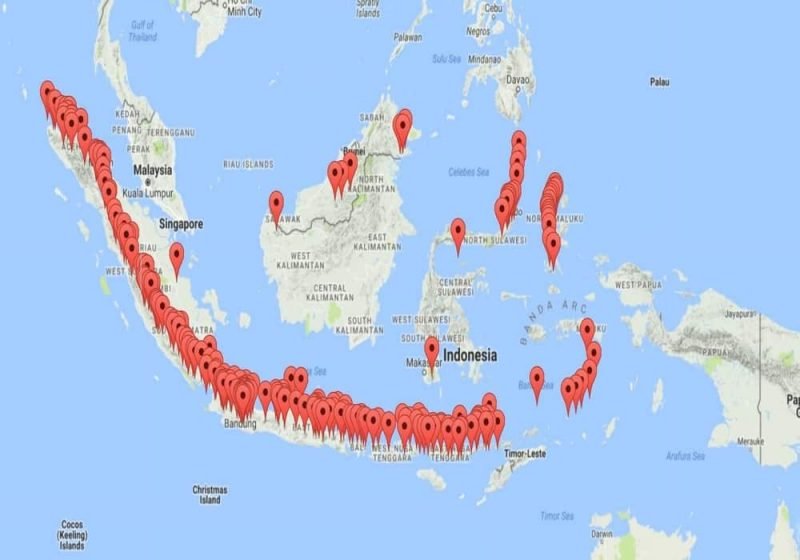 Daftar Gunung Berapi Di Indonesia PinterPandai