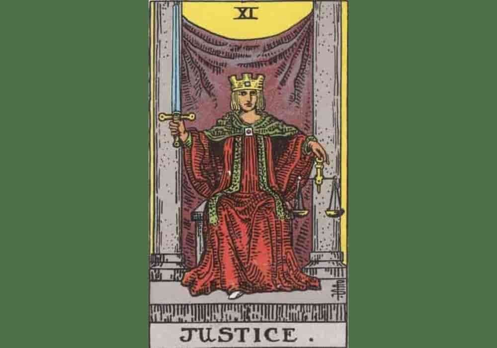 Arti Kartu Tarot 11 Justice - Keadilan