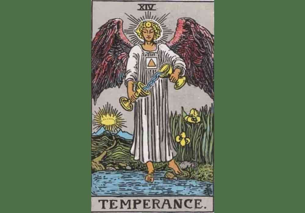 Arti Kartu Tarot 14 Temperance - Kesederhanaan