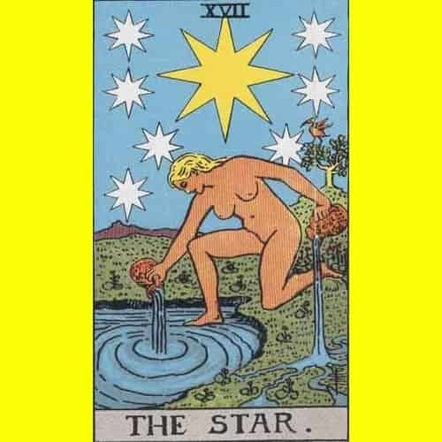 Arti Kartu Tarot 17 Star - Bintang