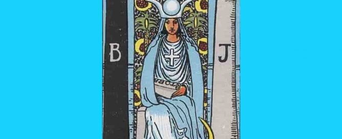 Arti Kartu Tarot 2 High Priestess - Pendeta Tinggi