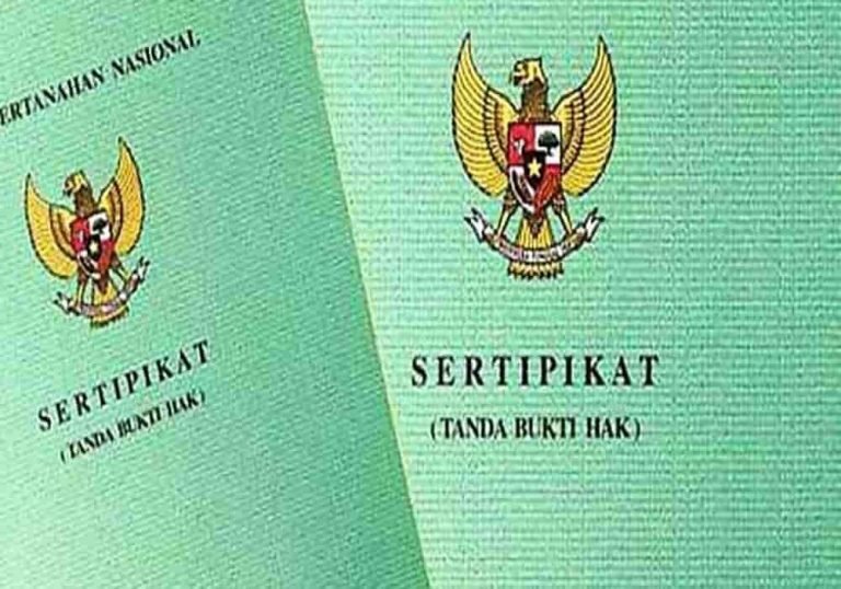 Jenis Sertifikat Tanah Di Indonesia SHM SHGB SHSRS