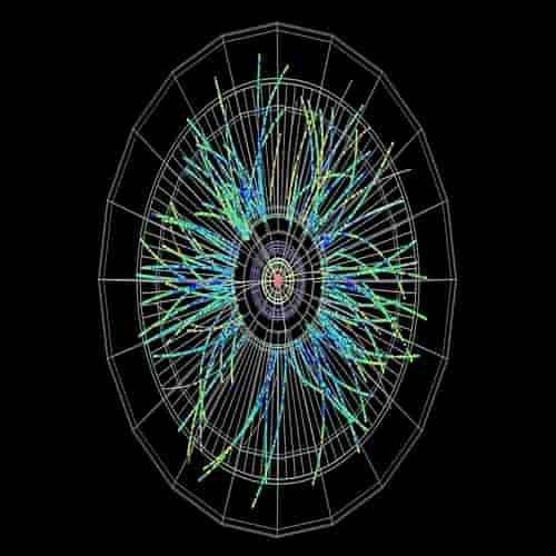 ALICE mencatat tumbukan proton-timbal pertama di LHC