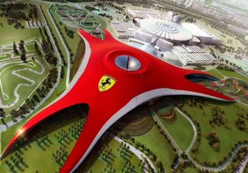 Taman Hiburan Ferrari World Abu Dhabi - Pinterpandai