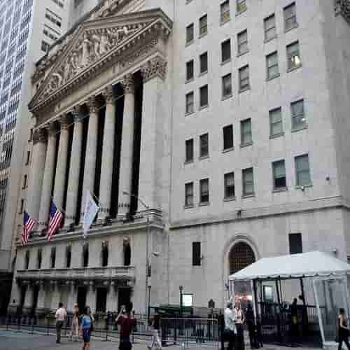 Gedung New York Stock Exchange (NYSE)