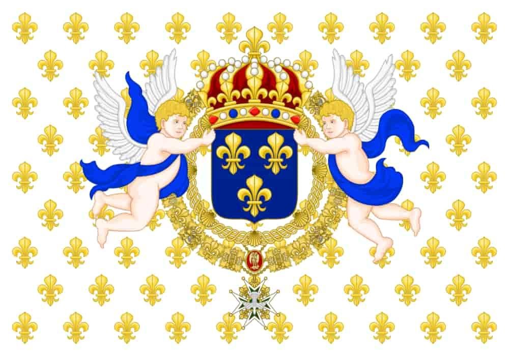 Standard kerajaan dari Raja Prancis