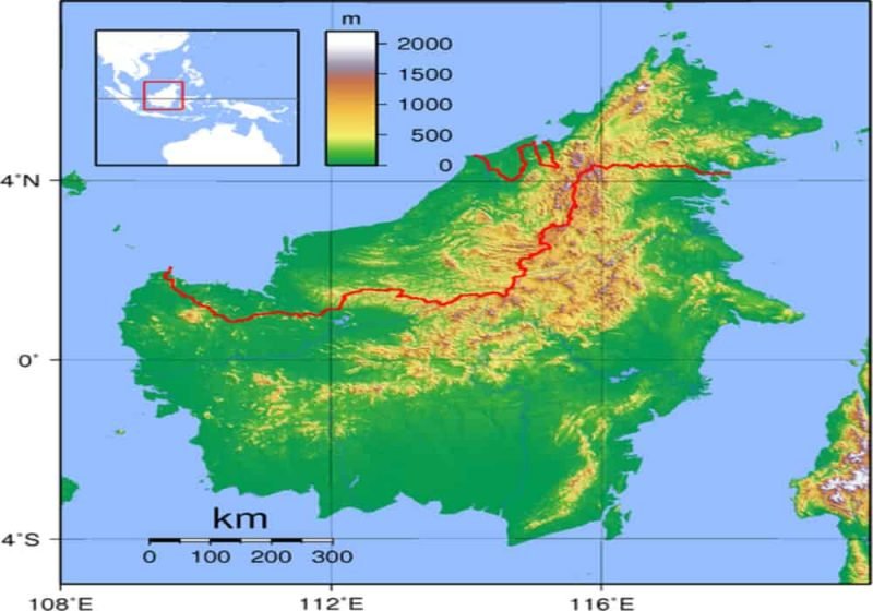  Pulau  Kalimantan Satu Satunya Pulau  yang Memiliki 3 Negara