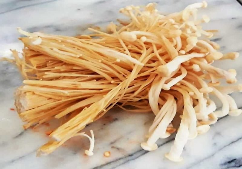 Jamur Enoki Resep Manfaat Reproduksi Budidaya Cara Masak Gizi