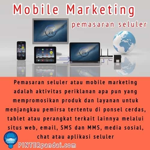 Mobile marketing pemasaran seluler