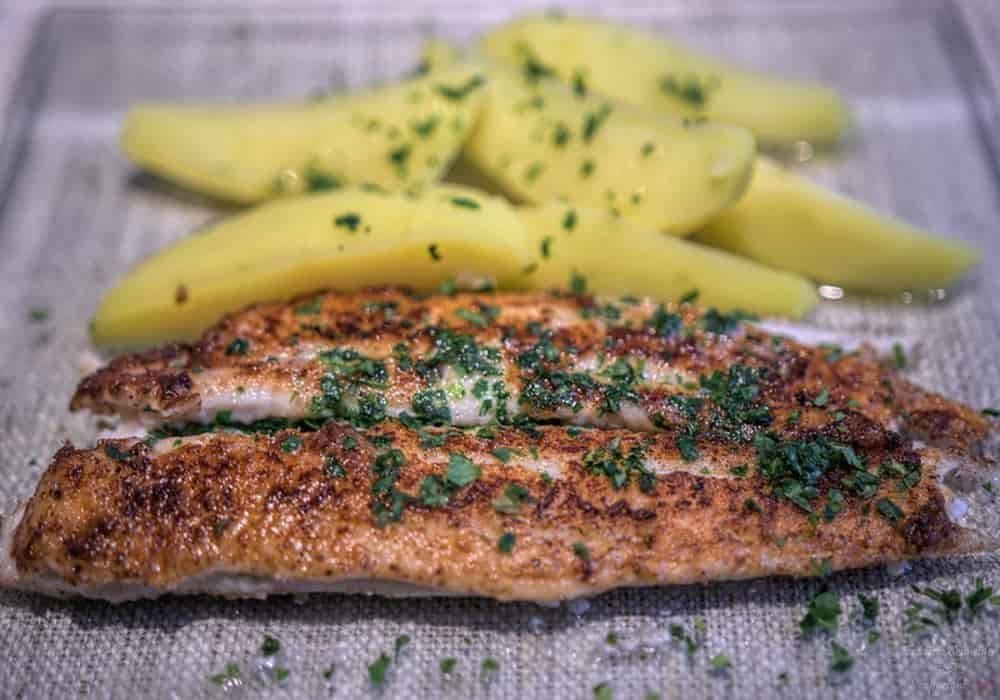 Ikan sole meuniere makanan Prancis